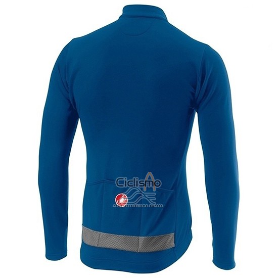 Castelli Puro 3 Ropa Ciclismo Culotte Largo 2019 Hombre Mangas Largas Azul Negro