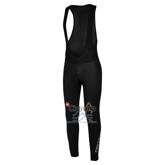 Castelli Puro 3 Ropa Ciclismo Culotte Largo 2019 Hombre Mangas Largas Verde Negro