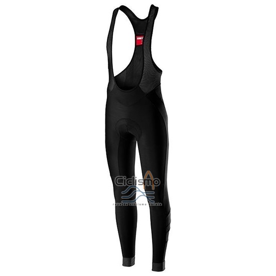 Castelli Raddoppia 2 Ropa Ciclismo Culotte Largo 2019 Hombre Mangas Largas Negro