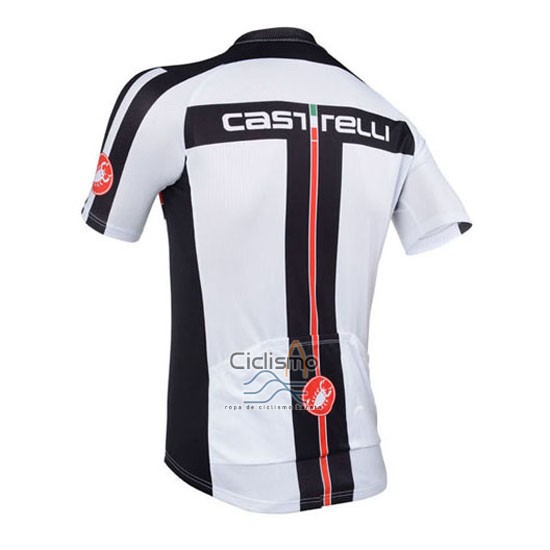 Castelli Ropa Ciclismo Culotte Corto 2013 Hombre Mangas Cortas Blanco