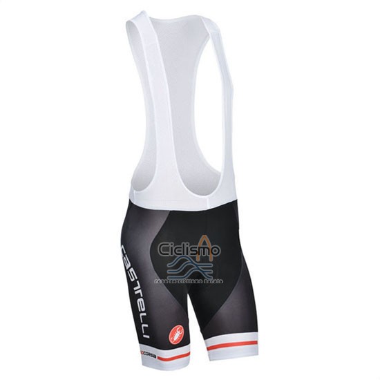 Castelli Ropa Ciclismo Culotte Corto 2014 Hombre Mangas Cortas Blanco