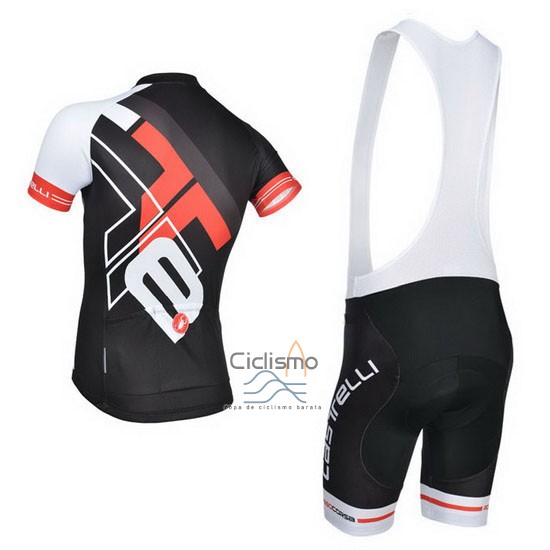 Castelli Ropa Ciclismo Culotte Corto 2014 Hombre Mangas Cortas Negro