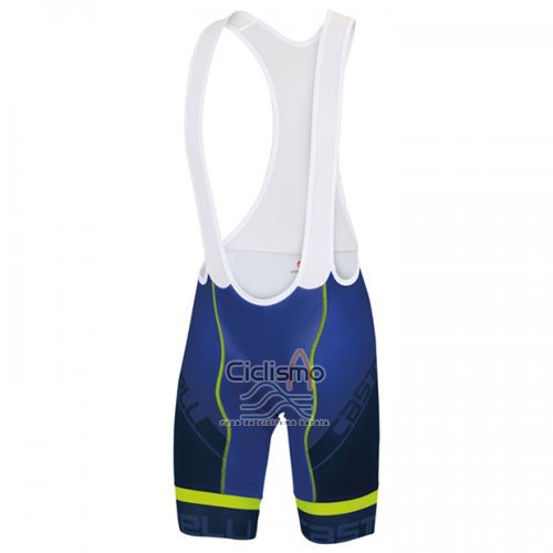 Castelli Ropa Ciclismo Culotte Corto 2016 Hombre Mangas Cortas Azul Blanco