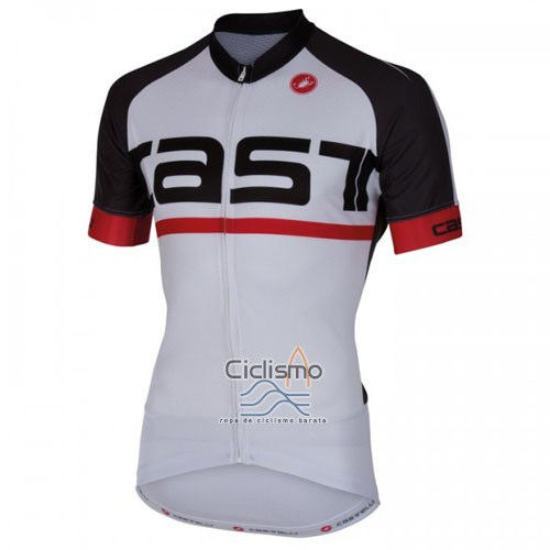 Castelli Ropa Ciclismo Culotte Corto 2016 Hombre Mangas Cortas Blanco