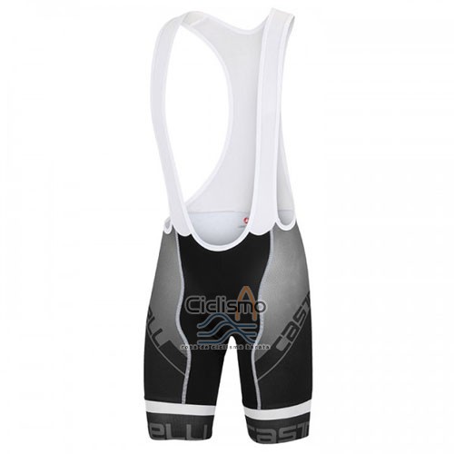Castelli Ropa Ciclismo Culotte Corto 2016 Hombre Mangas Cortas Blanco Negro