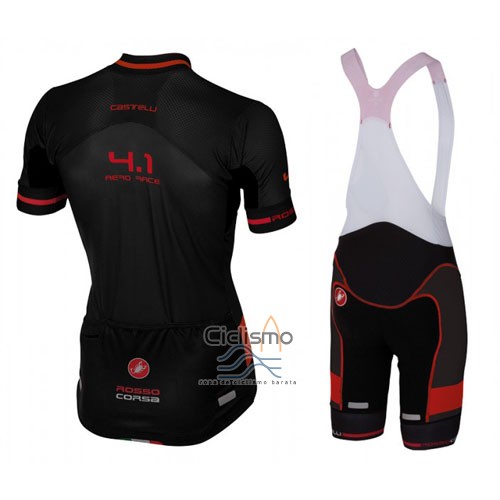 Castelli Ropa Ciclismo Culotte Corto 2016 Hombre Mangas Cortas Negro