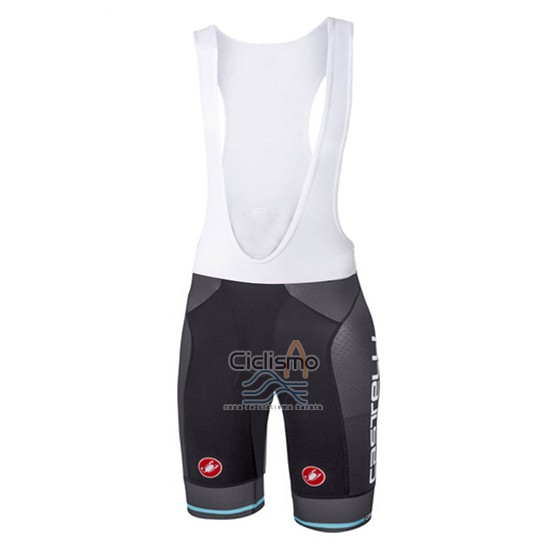 Castelli Ropa Ciclismo Culotte Corto 2017 Hombre Mangas Cortas Azul Claro