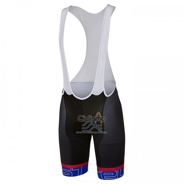 Castelli Ropa Ciclismo Culotte Corto 2017 Hombre Mangas Cortas Azul y Rojo