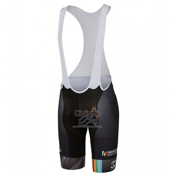 Castelli Ropa Ciclismo Culotte Corto 2017 Hombre Mangas Cortas Maratona Negro