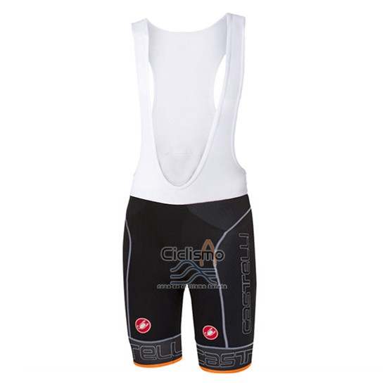 Castelli Ropa Ciclismo Culotte Corto 2017 Hombre Mangas Cortas Naranja