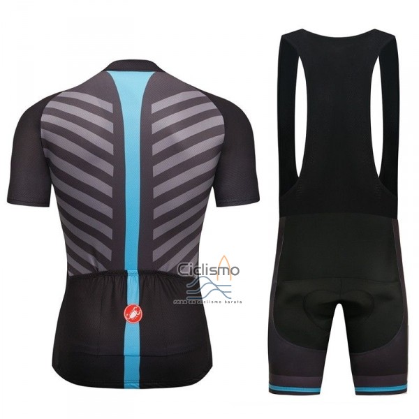 Castelli Ropa Ciclismo Culotte Corto 2018 Hombre Mangas Cortas APagado Gris