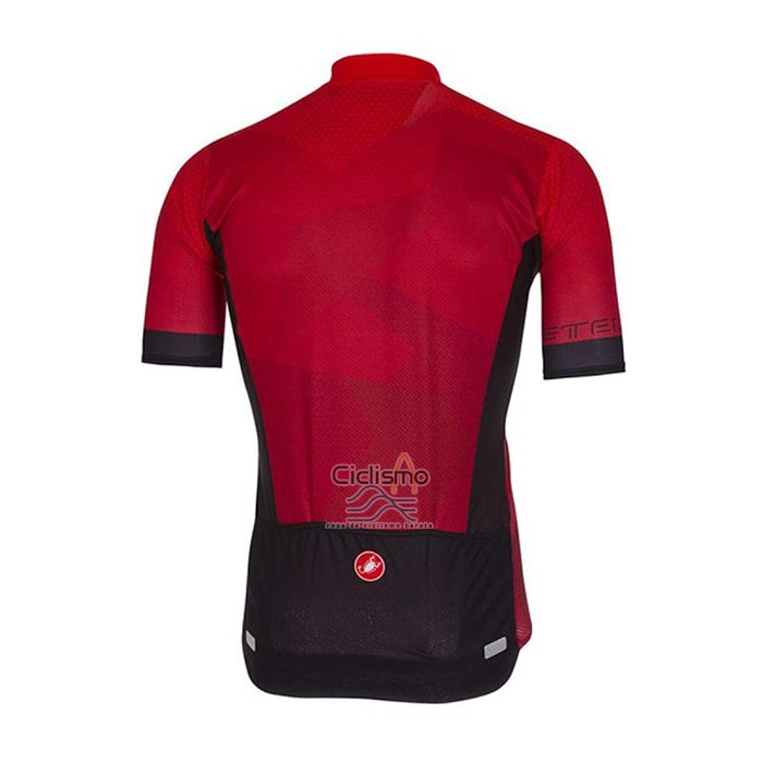 Castelli Ropa Ciclismo Culotte Corto 2020 Hombre Mangas Cortas Rojo