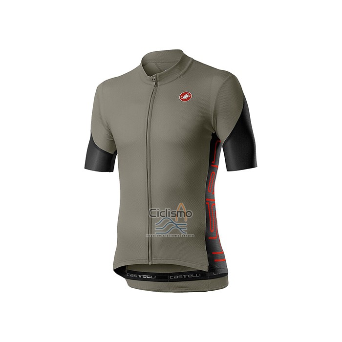 Castelli Ropa Ciclismo Culotte Corto 2021 Hombre Mangas Cortas APagado Verde