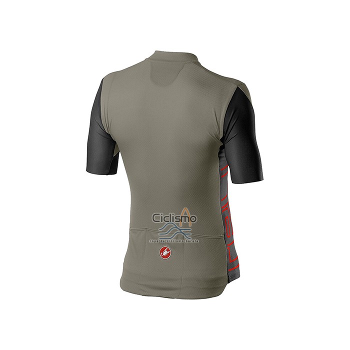 Castelli Ropa Ciclismo Culotte Corto 2021 Hombre Mangas Cortas APagado Verde