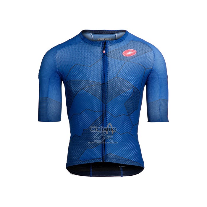 Castelli Ropa Ciclismo Culotte Corto 2021 Hombre Mangas Cortas Azul