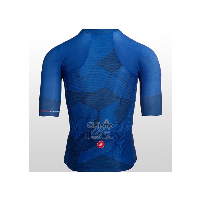 Castelli Ropa Ciclismo Culotte Corto 2021 Hombre Mangas Cortas Azul