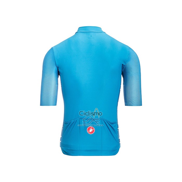 Castelli Ropa Ciclismo Culotte Corto 2021 Hombre Mangas Cortas Azul Claro