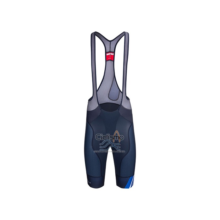 Castelli Ropa Ciclismo Culotte Corto 2021 Hombre Mangas Cortas Azul Negro Blanco