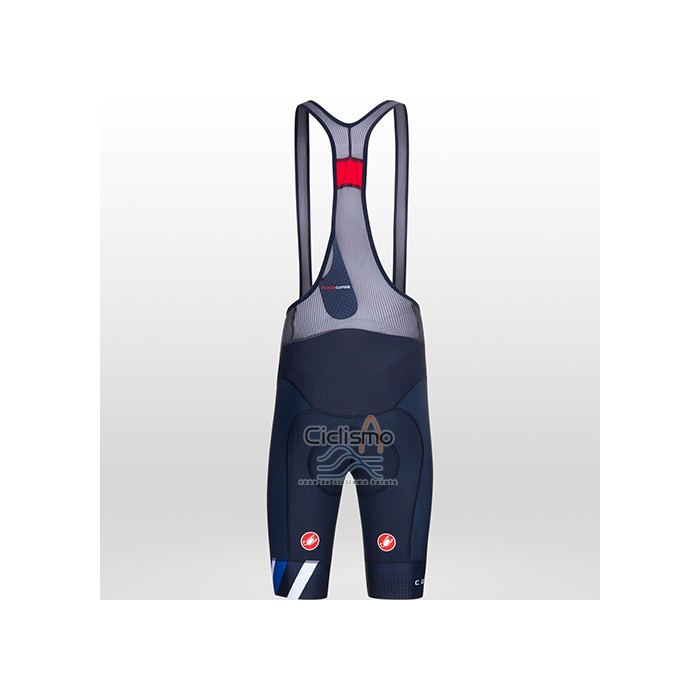 Castelli Ropa Ciclismo Culotte Corto 2021 Hombre Mangas Cortas Azul Negro Blanco