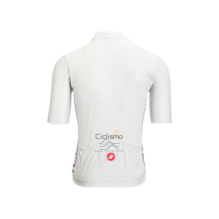 Castelli Ropa Ciclismo Culotte Corto 2021 Hombre Mangas Cortas Blanco