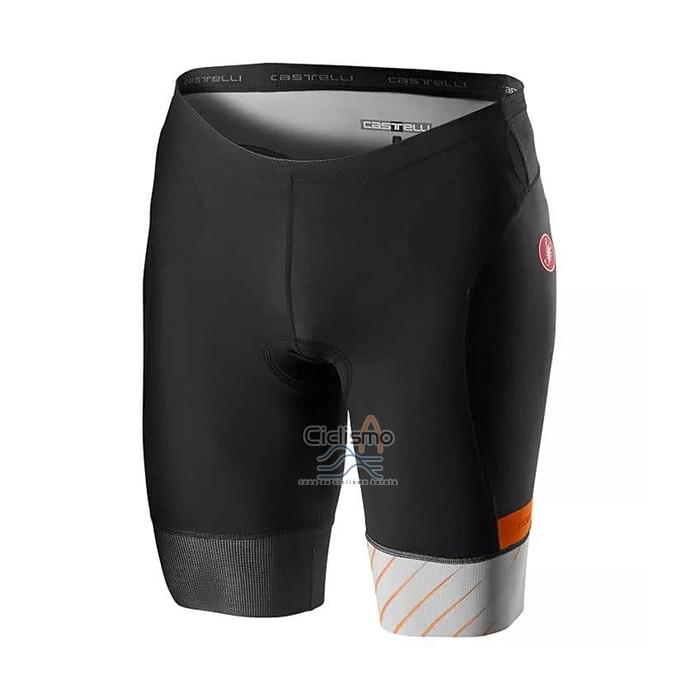 Castelli Ropa Ciclismo Culotte Corto 2021 Hombre Mangas Cortas Gris