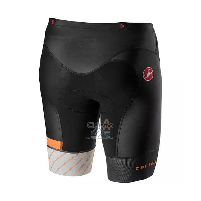 Castelli Ropa Ciclismo Culotte Corto 2021 Hombre Mangas Cortas Gris