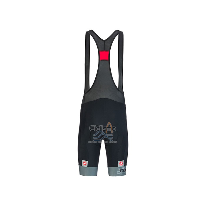 Castelli Ropa Ciclismo Culotte Corto 2021 Hombre Mangas Cortas Gris Blanco