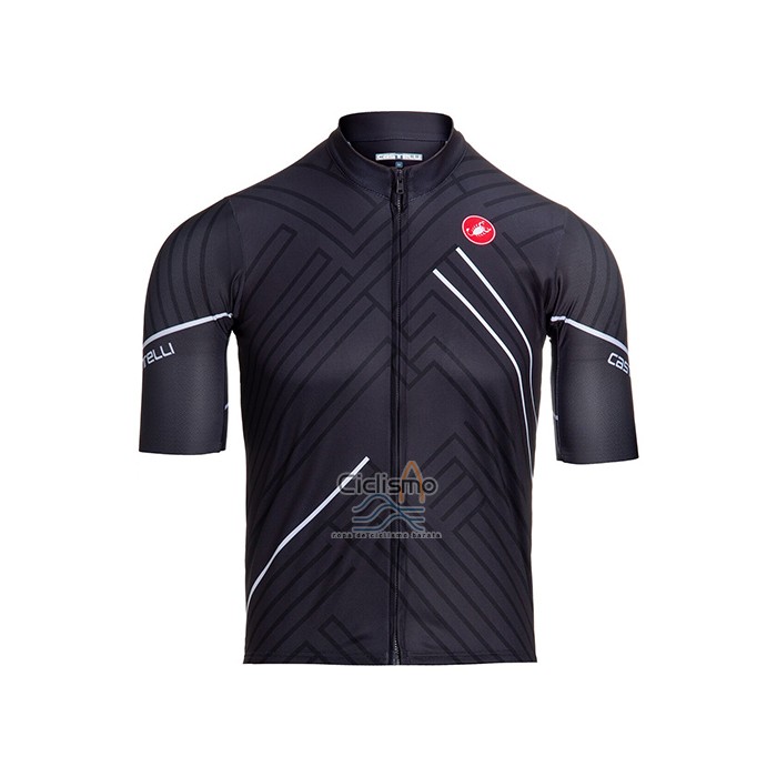 Castelli Ropa Ciclismo Culotte Corto 2021 Hombre Mangas Cortas Negro Blanco