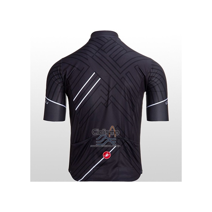 Castelli Ropa Ciclismo Culotte Corto 2021 Hombre Mangas Cortas Negro Blanco