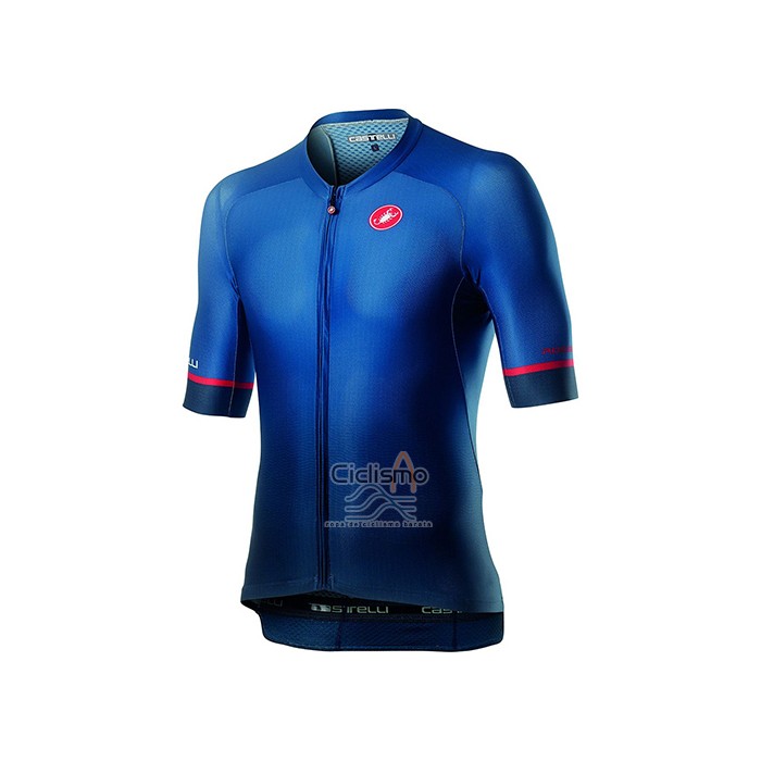 Castelli Ropa Ciclismo Culotte Corto 2021 Hombre Mangas Cortas Profundo Negro Azul
