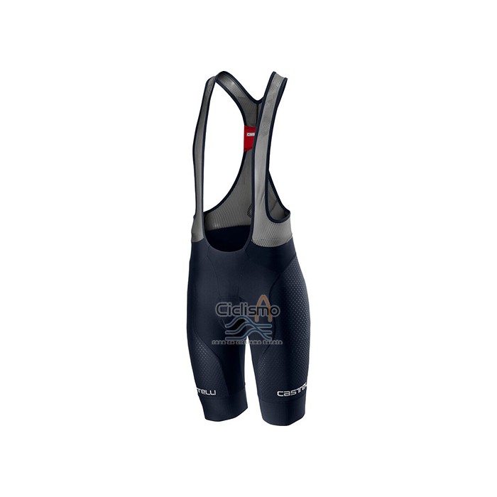 Castelli Ropa Ciclismo Culotte Corto 2021 Hombre Mangas Cortas Profundo Negro Azul