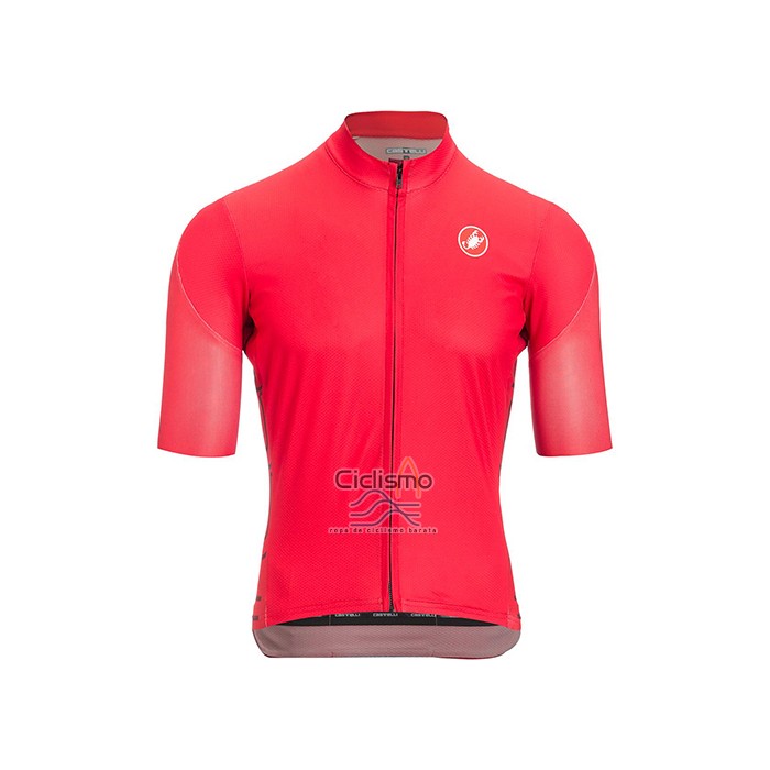 Castelli Ropa Ciclismo Culotte Corto 2021 Hombre Mangas Cortas Profundo Rosa
