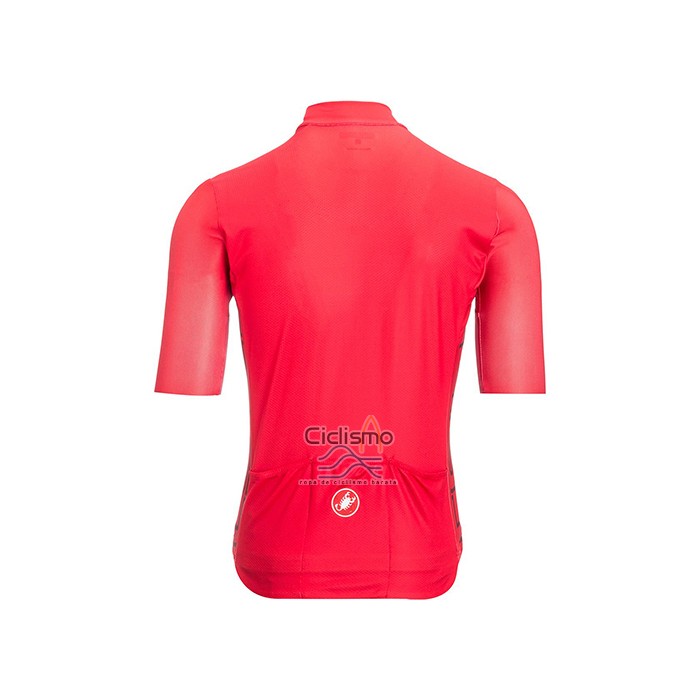 Castelli Ropa Ciclismo Culotte Corto 2021 Hombre Mangas Cortas Profundo Rosa
