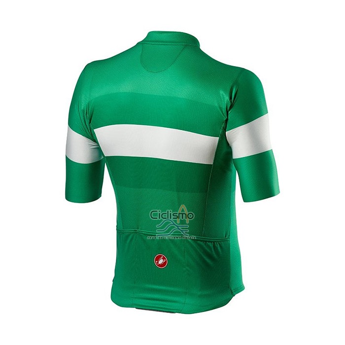 Castelli Ropa Ciclismo Culotte Corto 2021 Hombre Mangas Cortas Verde