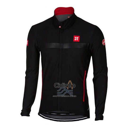 Castelli Ropa Ciclismo Culotte Largo 2017 Hombre Mangas Largas Negro