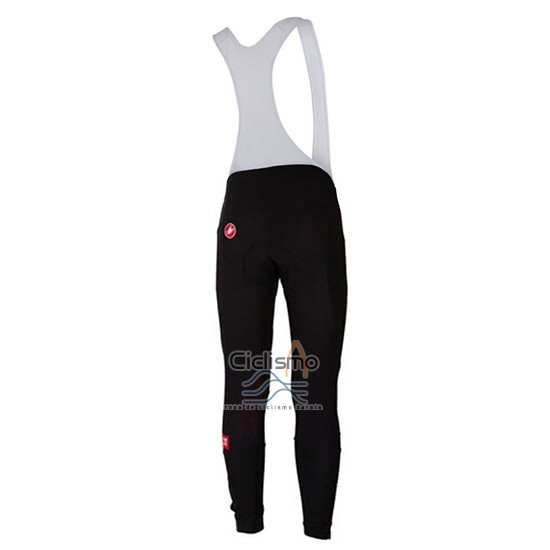 Castelli Ropa Ciclismo Culotte Largo 2017 Hombre Mangas Largas Negro