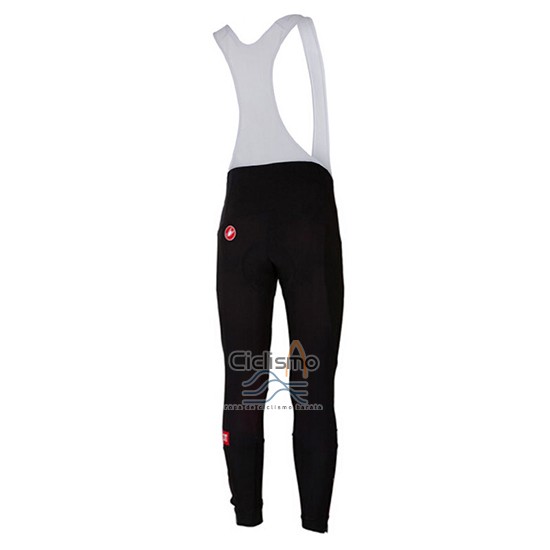 Castelli Ropa Ciclismo Culotte Largo 2017 Hombre Mangas Largas Profundo Negro