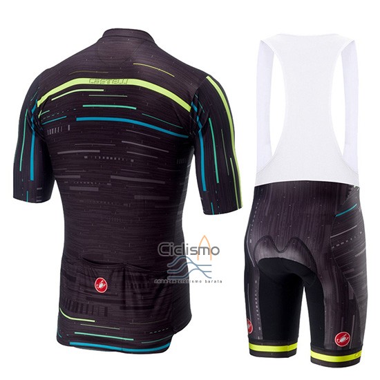Castelli Tabula Rasa Ropa Ciclismo Culotte Corto 2019 Hombre Mangas Cortas Negro