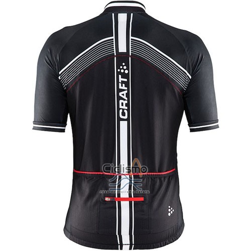 Craft Ropa Ciclismo Culotte Corto 2016 Hombre Mangas Cortas Rojo y Negro