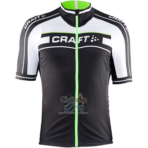 Craft Ropa Ciclismo Culotte Corto 2016 Hombre Mangas Cortas Verde y Negro