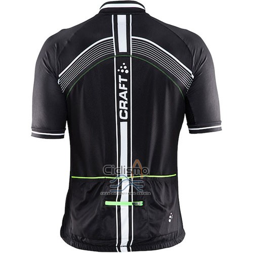Craft Ropa Ciclismo Culotte Corto 2016 Hombre Mangas Cortas Verde y Negro