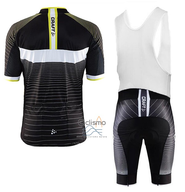 Craft Ropa Ciclismo Culotte Corto 2017 Hombre Mangas Cortas Negro