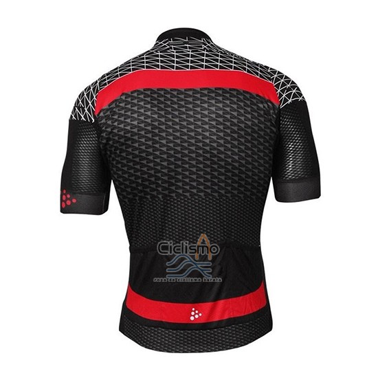 Craft Ropa Ciclismo Culotte Corto 2018 Hombre Mangas Cortas Route Negro Rojo