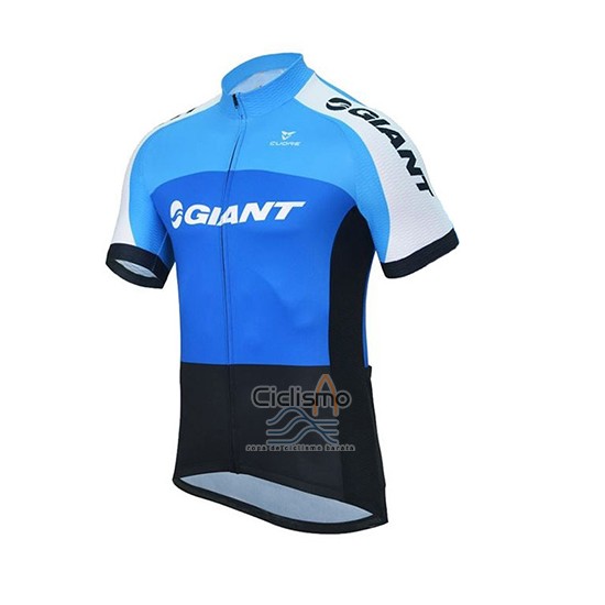 Giant Club Sport Ropa Ciclismo Culotte Corto 2018 Hombre Mangas Cortas Azul y Negro