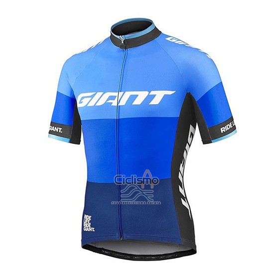 Giant Elevate Ropa Ciclismo Culotte Corto 2018 Hombre Mangas Cortas Azul
