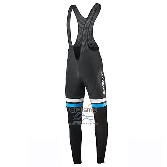 Giant Race Day Ropa Ciclismo Culotte Largo 2019 Hombre Mangas Largas Azul Negro