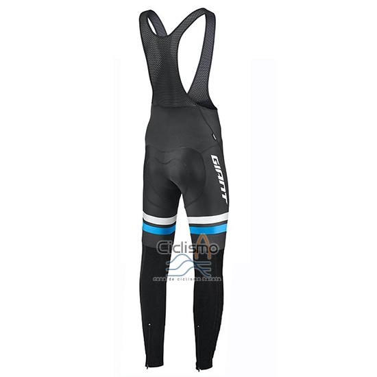 Giant Race Day Ropa Ciclismo Culotte Largo 2019 Hombre Mangas Largas Azul Negro