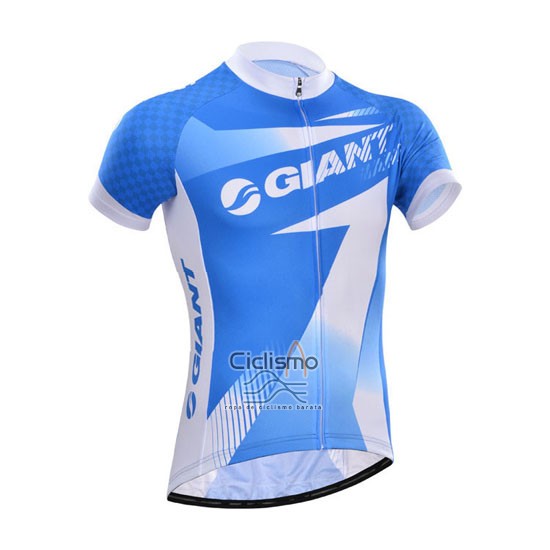 Giant Ropa Ciclismo Culotte Corto 2014 Hombre Mangas Cortas Azur