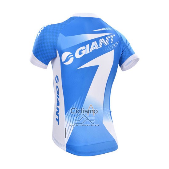 Giant Ropa Ciclismo Culotte Corto 2014 Hombre Mangas Cortas Azur