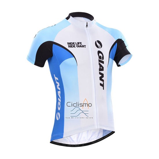 Giant Ropa Ciclismo Culotte Corto 2014 Hombre Mangas Cortas Blanco